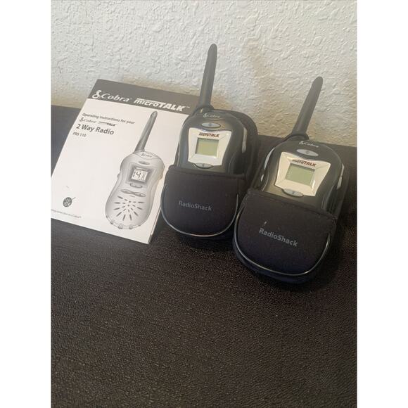 Cobra FRS 110 MicroTalk 2 Way Radio 14 Channels Walkie Talkie Tested - Picture 1 of 8